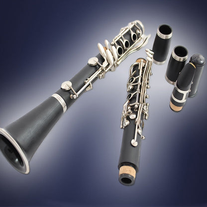 B-Flat Clarinet, HOGSN, 17-Key, Black for Lessons and Practice detail image - detail view 5