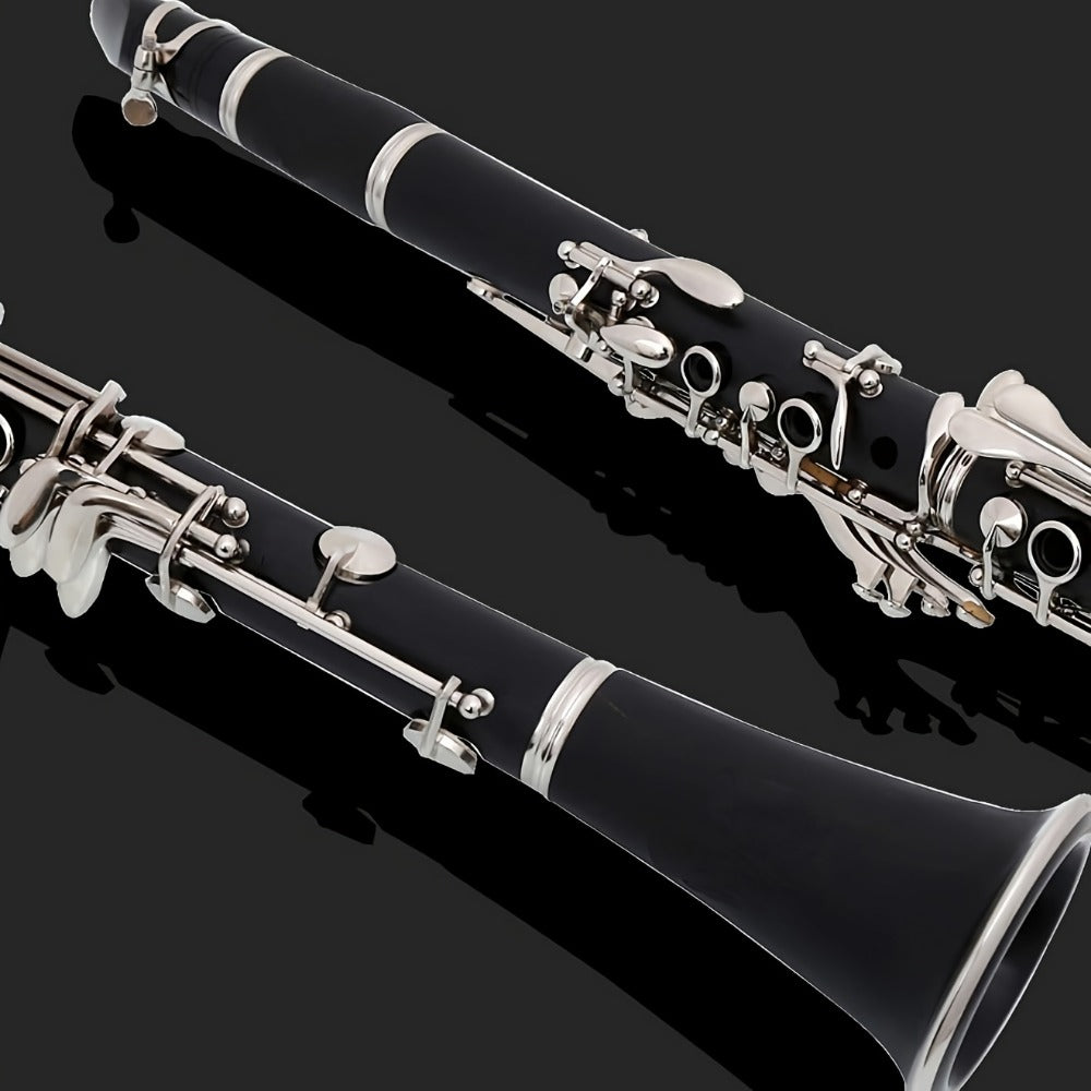 B-Flat Clarinet, HOGSN, 17-Key, Black for Lessons and Practice detail image - detail view 8