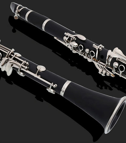 B-Flat Clarinet, HOGSN, 17-Key, Black for Lessons and Practice detail image - detail view 9