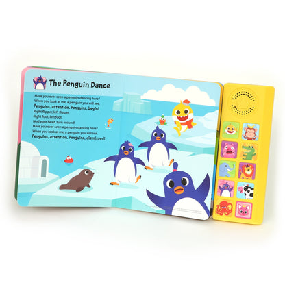 Baby Shark Sound Book for Toddlers, Pinkfong 10-Button Interactive Animal Songs Sing-Along Nursery Rhymes Learning Book Kids Ages 1-3