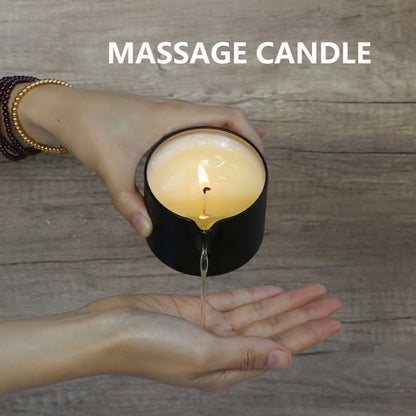 Luxury Soy Wax Candle 2-in-1 Massage Body Oil Essential Oil 20+ Scents 1pc 2pcs 6pcs Warm Moisturizing Lotion Spa Nail Salon Wedding