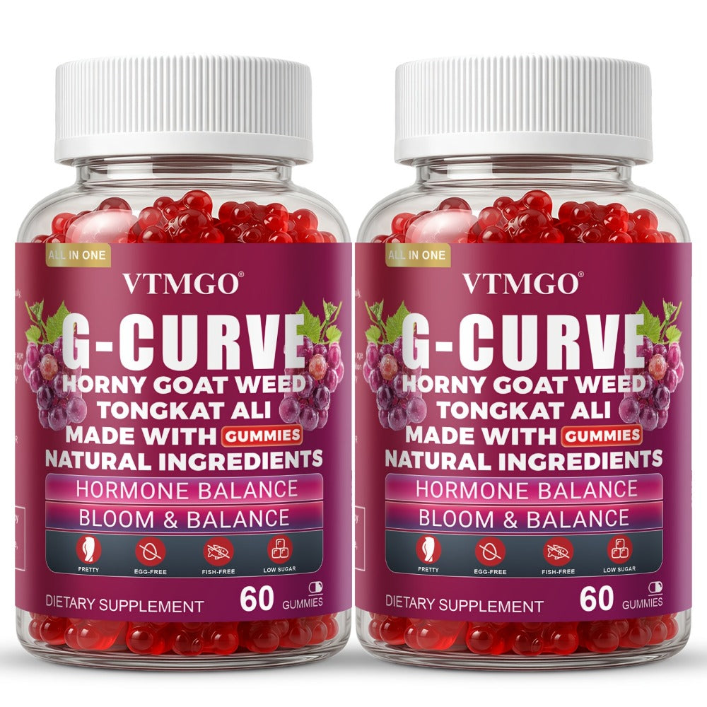 Women's Curve Enhancement Gummies with Maca Root Saw Palmetto Tribulus Terrestris L-Arginine