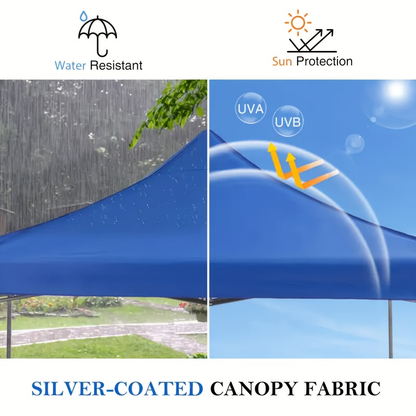 Pop Up Canopy 10x10 Outdoor Sun Shelter Party Tent 100 Sq Ft Shade