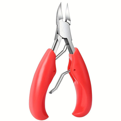 Toenail Clippers for Thick Nails & Ingrown Toenails 3 Pack Sharp Curved Blade Surgical Steel – Double Spring Ergonomic Podiatrist Nail