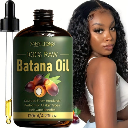 Batana Oil Hair Growth Treatment Large Capacity Deep Moisturizing Hydrating Split End Repair Dry Damaged Hair Scalp Activation Natural Real