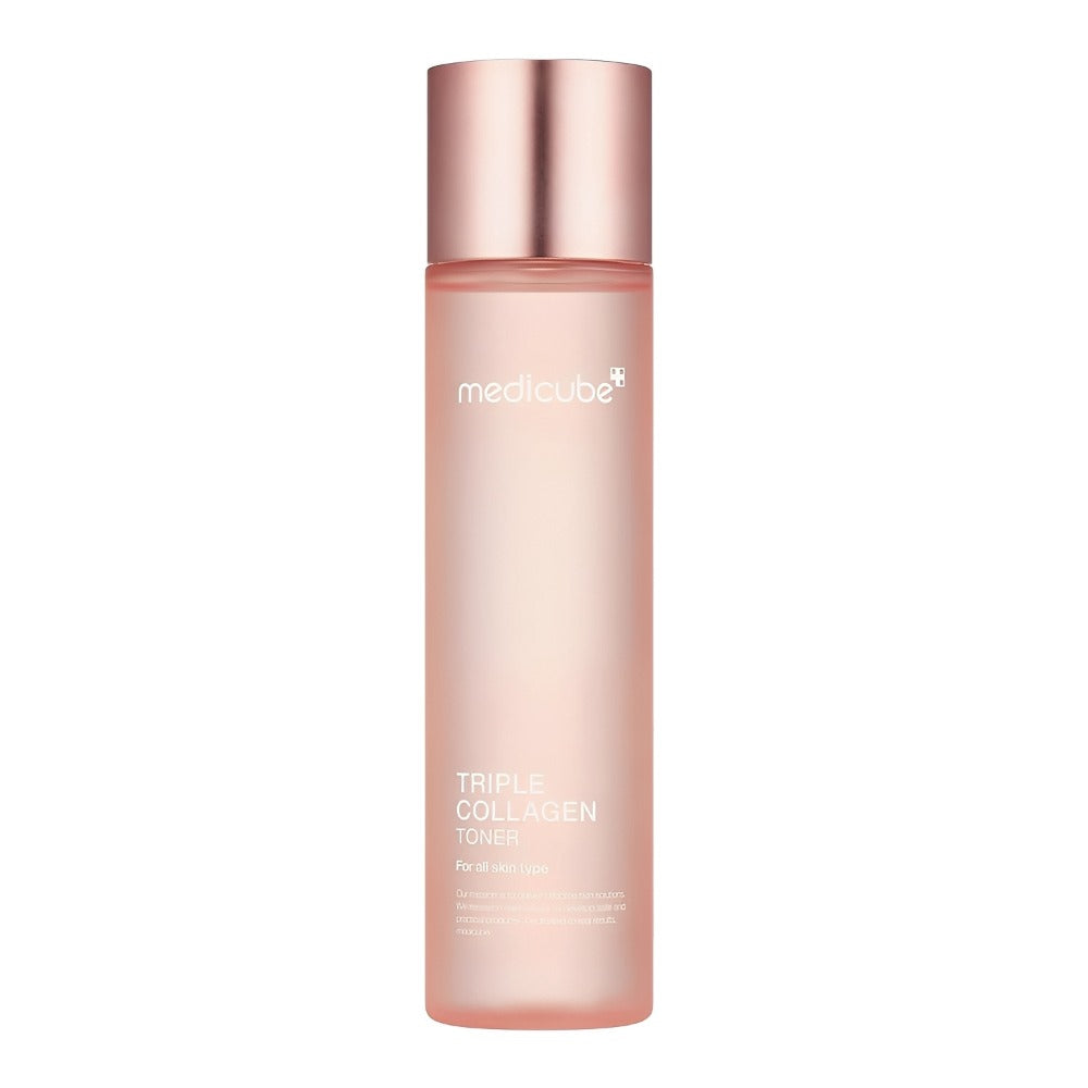 Collagen Face Toner 140ml Triple Collagen Deep Hydration Plumping Toner with Hyaluronic Acid for Bath Time, Home Spa and Personal Care