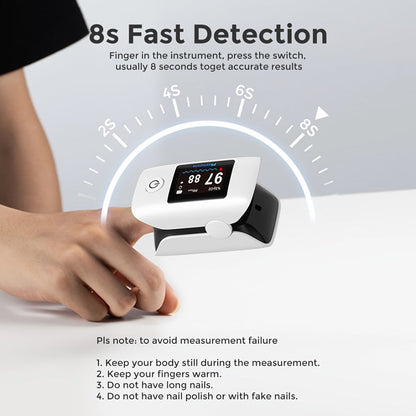 Blood Pressure Monitor Wrist Cuff with Oximeter Fingertip, Digital BP Machine Home Use, 120 Memory