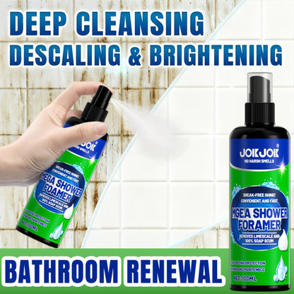Bathroom Cleaner with Sponge 3.38oz – Deep Cleaning Stain Removal Scrub for Tiles Tub for Bath Time, Home Spa and Personal Care