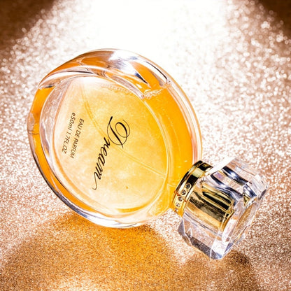 Perfume for Women in 1.7 oz Golden Floral Bottle with Rose Accent and Eau de Parfum Spray Format