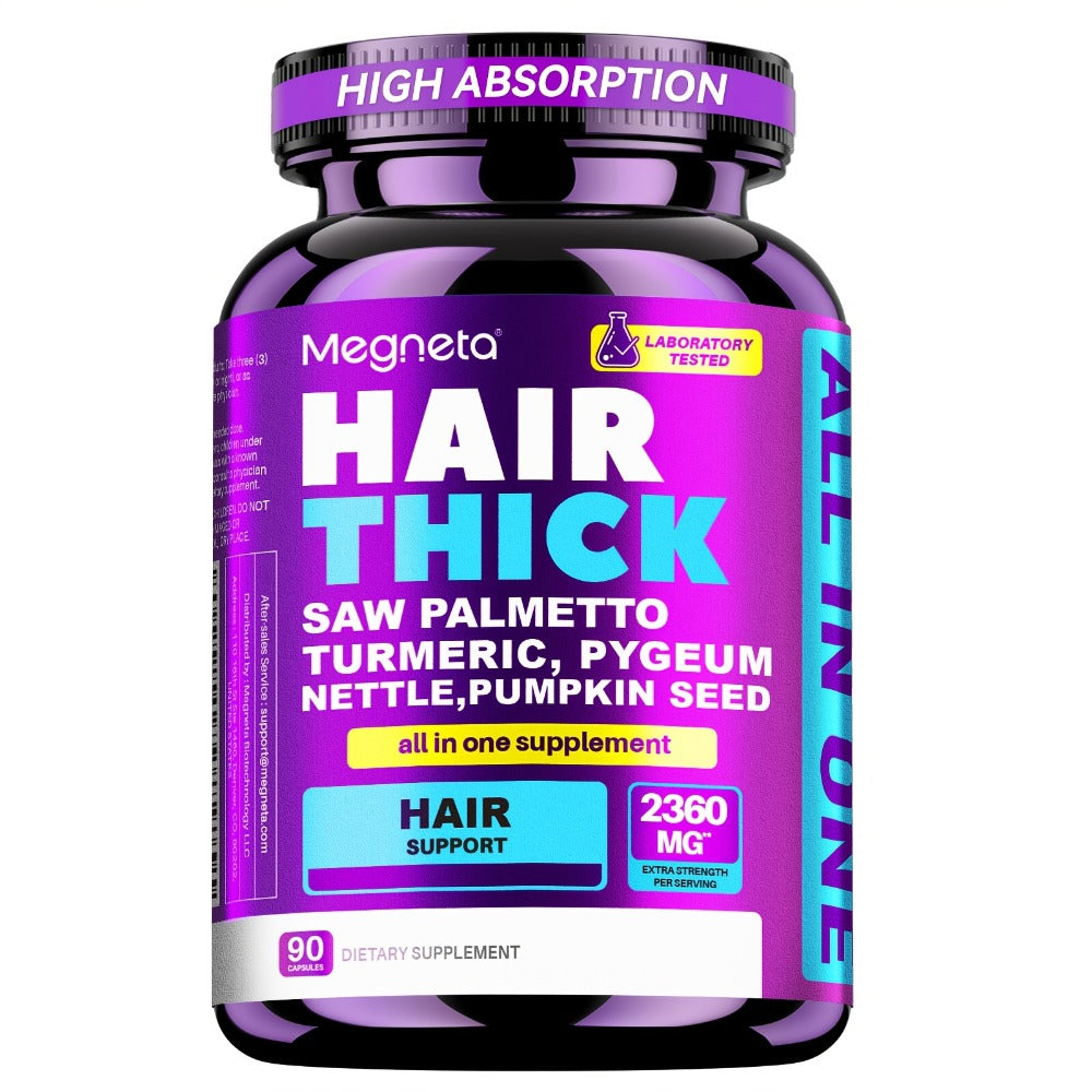 Biotin Hair Growth Supplement 90 Capsules for Thicker Fuller Hair with Collagen Peptide Saw for Bath Time, Home Spa and Personal Care