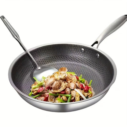 Non-Stick Cookware Set Pots and Pans 10 & 12 Piece, Heat-Resistant Frying Pan, Saucepan & Stewpot