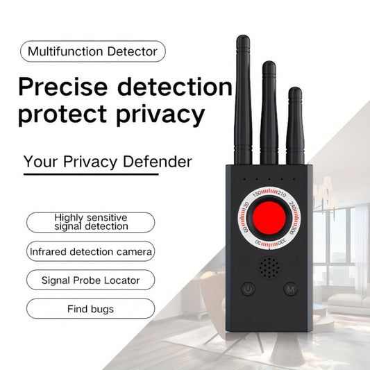 Portable Scanner Rechargeable, Detects Hidden Cameras, Infrared Wireless Cameras & USB Charging Bugs