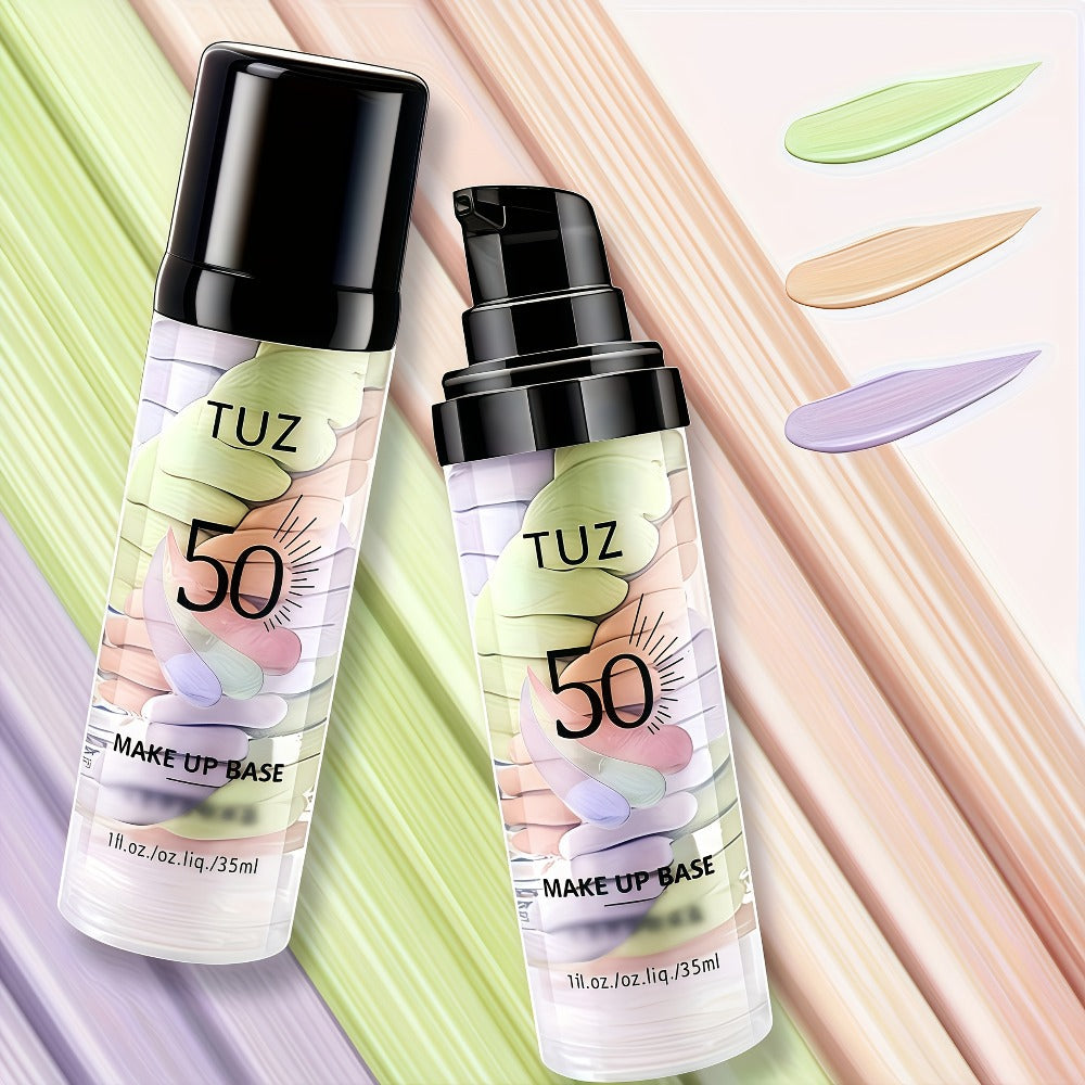 BB Cream Barrier Cream Set 4pcs Tri-Color Light Texture Natural Finish Anti-Smudge Glycerin for Makeup, Travel and Everyday Vanity Use