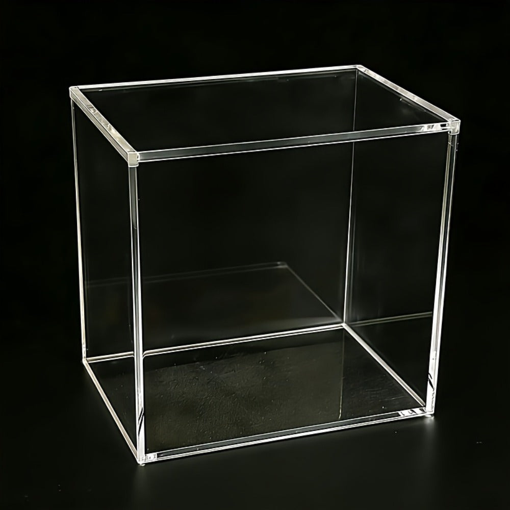 Stackable Acrylic Display Case for ETB & Booster Box – 5mm Thick Clear Magnetic Closure Protective Case for Pokemon Elite Trainer Box