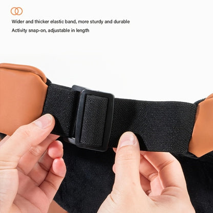 Car Neck Pillow Nappa Leather Headrest – Memory Foam Lumbar Support with Embroidery, All-Season Universal Car Interior Accessory