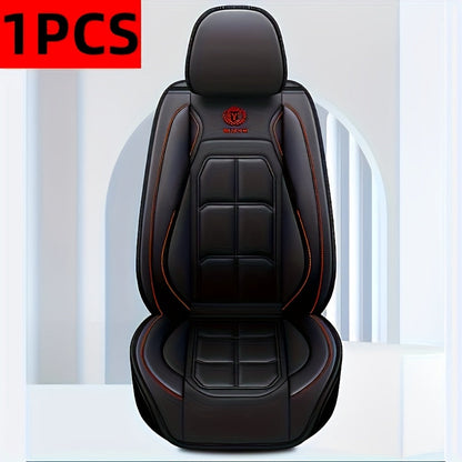 Padded Car Seat Covers in Five Colors with Single Front, Front Pair or Five-Seat Set Options