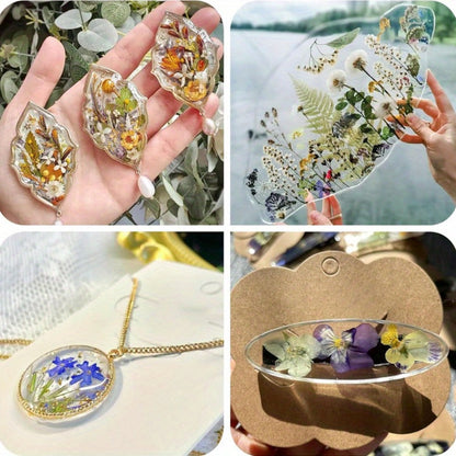 UV Resin Fast Curing Crystal Clear High Viscosity Transparent Epoxy Resin for Jewelry Making Casting & Crafts
