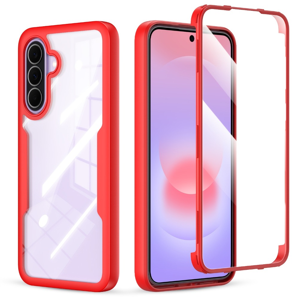 Samsung Galaxy A-Series Rugged Case with Built-In Screen Protector – Full Body Shockproof Phone Cover for Galaxy A15 A16 A17 A36 A37 A56 A57