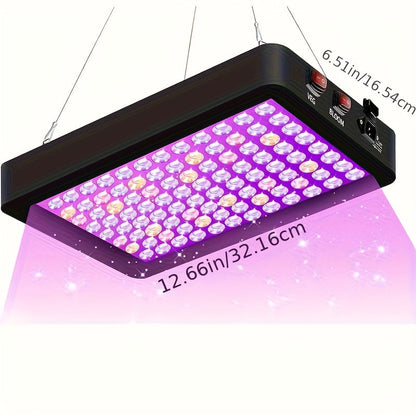 LED Grow Light 1000W Full Spectrum, Dual-Switch Plant Light for Veg & Bloom, Hydroponic Hanging Grow Lamp for Indoor Greenhouse