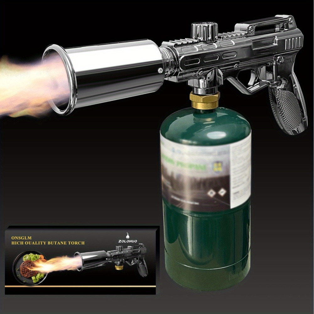Blow Torch 700, 000 BTU Propane Kitchen Cooking Torch with Safety Lock, Culinary Food Torch for Steak