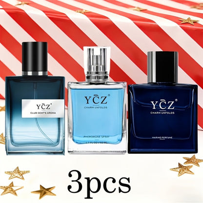 Men's Cologne Gift Set - Eau de Parfum Lavender Fresh & Woody Fragrance, Multi-Piece Sets 2 3 or 4 Bottles