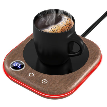 Smart Electric Coffee Mug Warmer 40W, Desktop Coffee Cup Thermos with Temperature Display, 3 Heat Settings