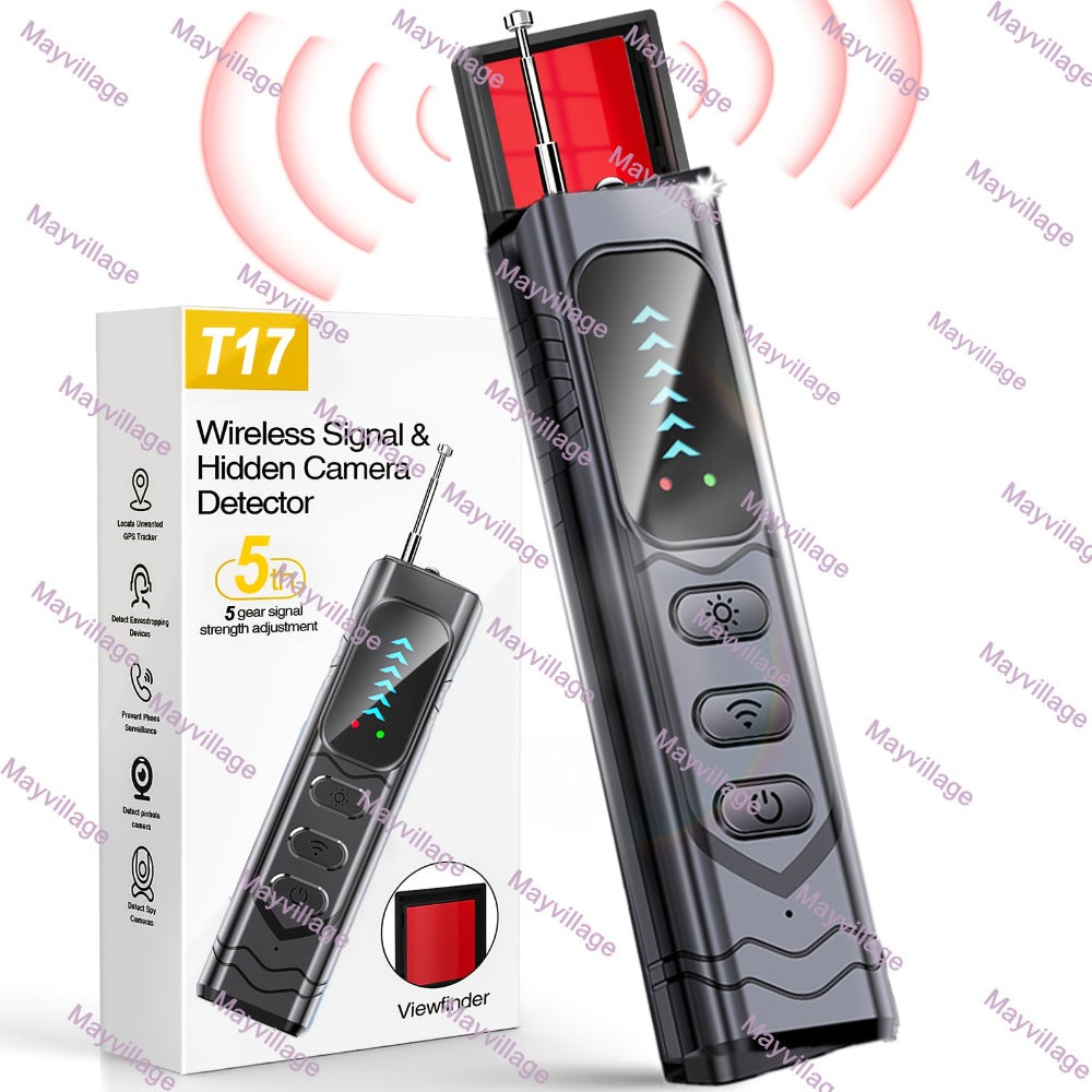 Hidden Camera Detector & Anti-Spy Bug Detector for an Everyday Personal Care Routine, with the Listed Configuration