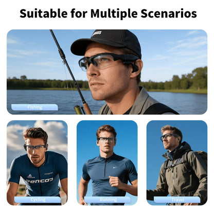 Audio Glasses 2-in-1 Wireless Headphone Sunglasses with Microphone for an Everyday Personal Care Routine