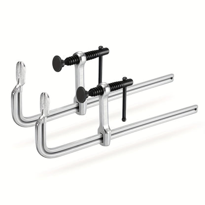 Bar Clamps 12 Inch 2-Pack, Jorgensen Light-Duty Drop Forged Steel Clamps for Woodworking, Welding & DIY Projects