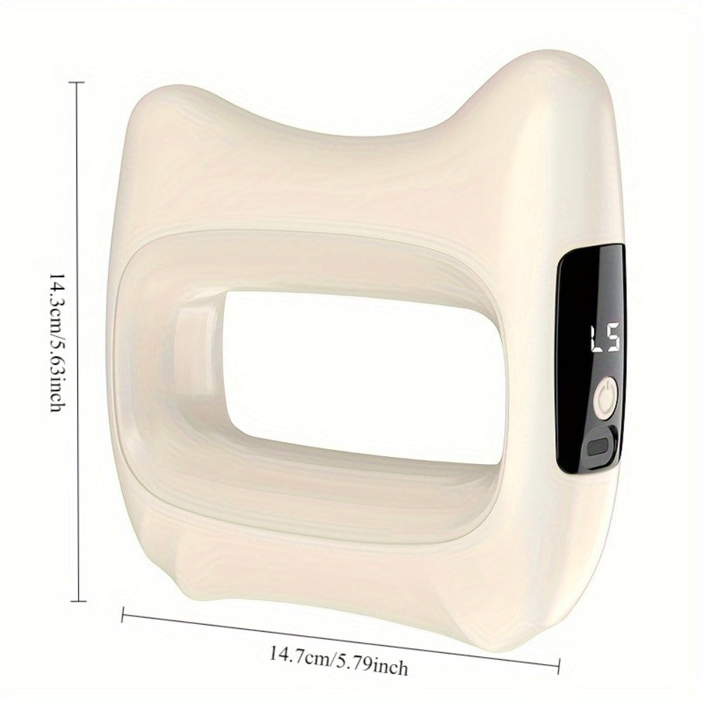 Massage Ring Fascia Massager – Mini Neck Waist & Full Body Muscle Relaxing Ring with Massage Belt, Multi-Function Fitness Relaxation Tool