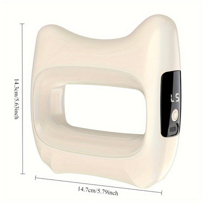 Massage Ring Fascia Massager – Mini Neck Waist & Full Body Muscle Relaxing Ring with Massage Belt, Multi-Function Fitness Relaxation Tool