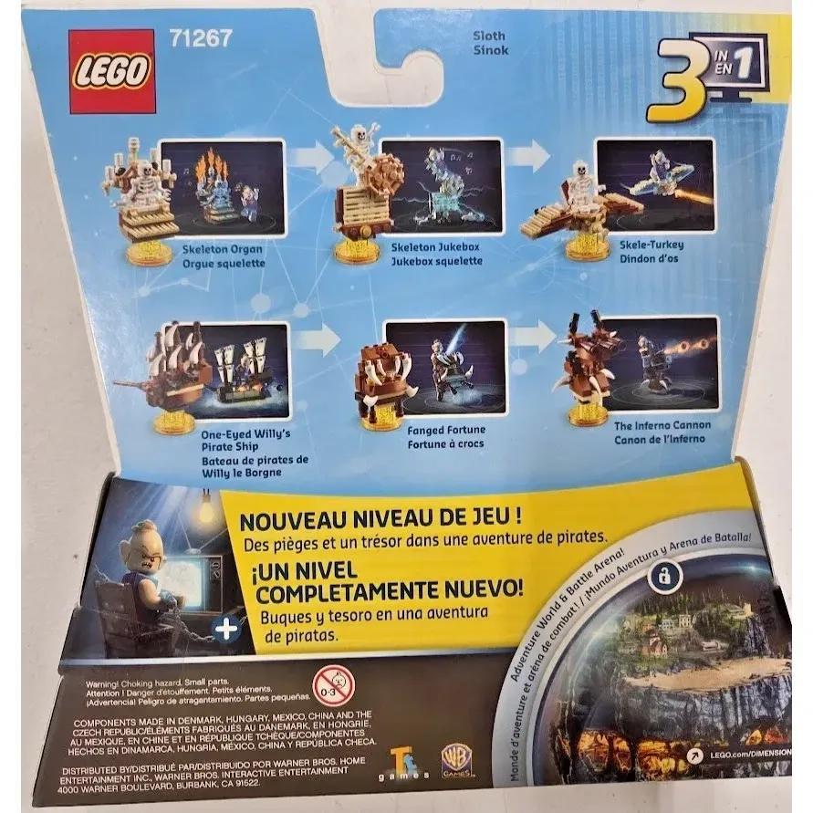 LEGO Dimensions Goonies Level Pack 71267, Sloth Minifigure Included, 118-Piece Video Game Expansion Kit