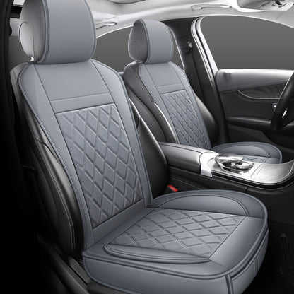 Car Seat Covers Front Pair with Full-Surround High-Back Design and Fifteen Color or Pattern Options