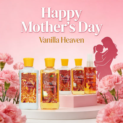 Vanilla Body Lotion Set with Glycerin – Nourishing Moisturizer for Women & Men, Lasting Vanilla Fragrance