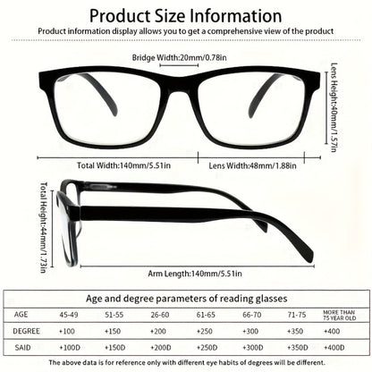 Reading Glasses – Twelve-Pair Reader Bulk Set with Lens Feature for Home and Office with Multiple Strength and Color Options