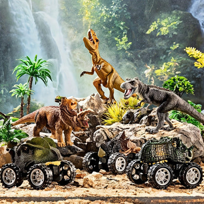 Dinosaur Transport Truck Toy Set with Lights & Sounds with the Listed Color, Size or Set Options for Everyday Use