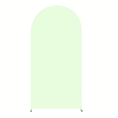 6FT Stretch Fabric Arch Cover with Bottom Zipper, 72 x 31.5-Inch Size and Eight Color Options