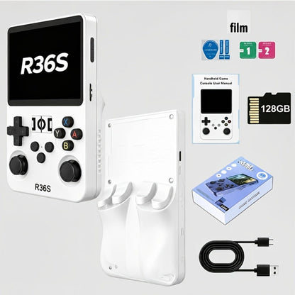 Handheld Game Console with 3.5-Inch IPS Screen, 3000mAh Battery, TF Expansion & HD TV Output
