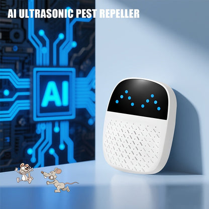 Dual-Mode Ultrasonic Pest Control Device 4-Pack with Plug-In Power and Compact Indoor Wall-Outlet Design