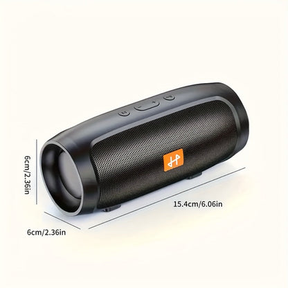 Portable Bluetooth Speaker with 1200mAh Battery and USB-C in Three Colors for Home, Travel and Small Gatherings