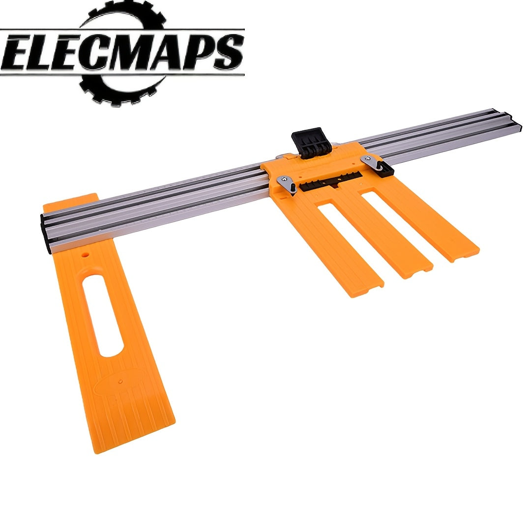 Circular Saw Guide Rail Heavy Duty Metal Manual Precision Cutting Tool for DIY Woodworking Construction Straight Cut Guide No Electricity