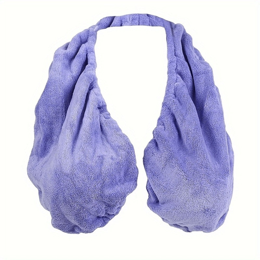 Towel Bra Wrap Double-Sided Coral Fleece 450GSM Strapless Hanging Neck Chest Wrap for Beach for Entryways, Bedrooms and Living Spaces