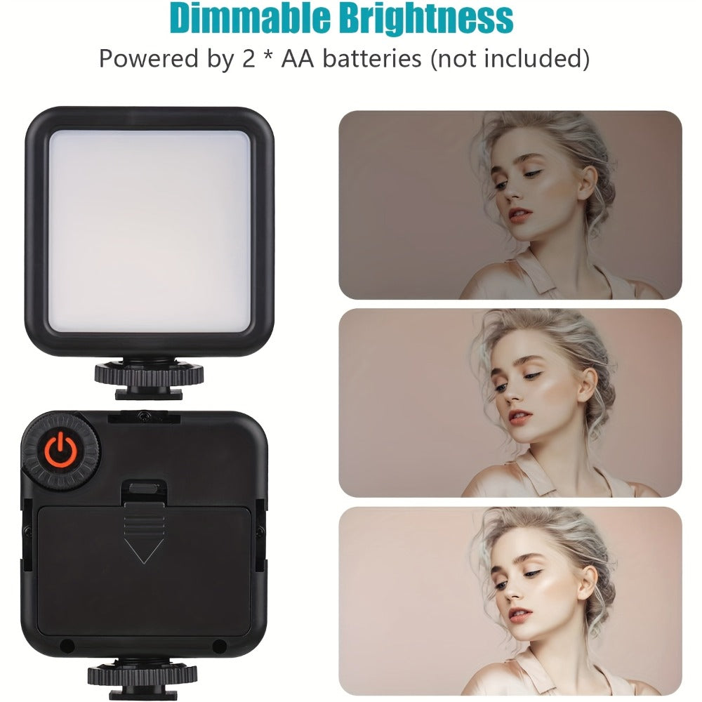 Phone Vlogging Kit with Noise-Reduction Microphone Tripod & LED Fill Light, TikTok YouTube Instagram Content Creator Setup