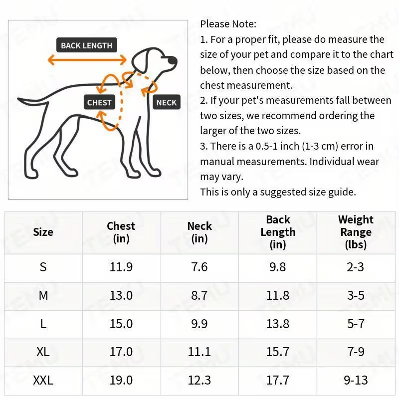 Dog Vest Lightweight Windproof Thermal Shirt for Small Dogs – Fashion Pet Costume for Teddy Bichon Pomeranian