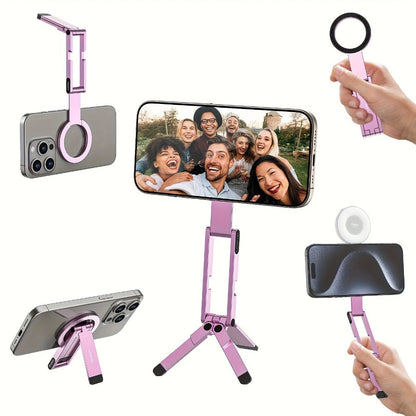 MA60 Ultra-Slim Magnetic Phone Stand and Tripod with Folding 8.43-Inch Body in Six Color Options