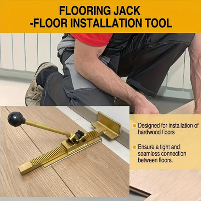 Hardwood Flooring Jack & Positioning Tool for Installing & Straightening Hardwood Floors – Professional Floor Installation Tool for Tongue