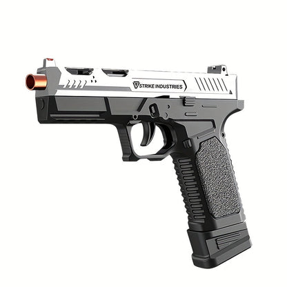 G17 Bullet Toy Gun for Boys, Rapid Fire Foam Dart Blaster Pistol, Realistic Textured Grip, Outdoor Shooting Game Toy