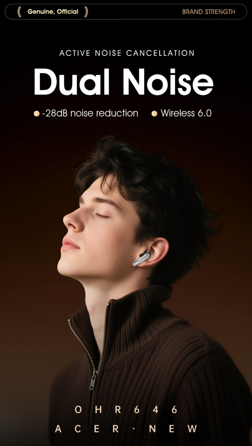 Wireless Earbuds Acer Mini Bluetooth 5.4 with Touch Controls, Call Noise Reduction Mic and Three Colors