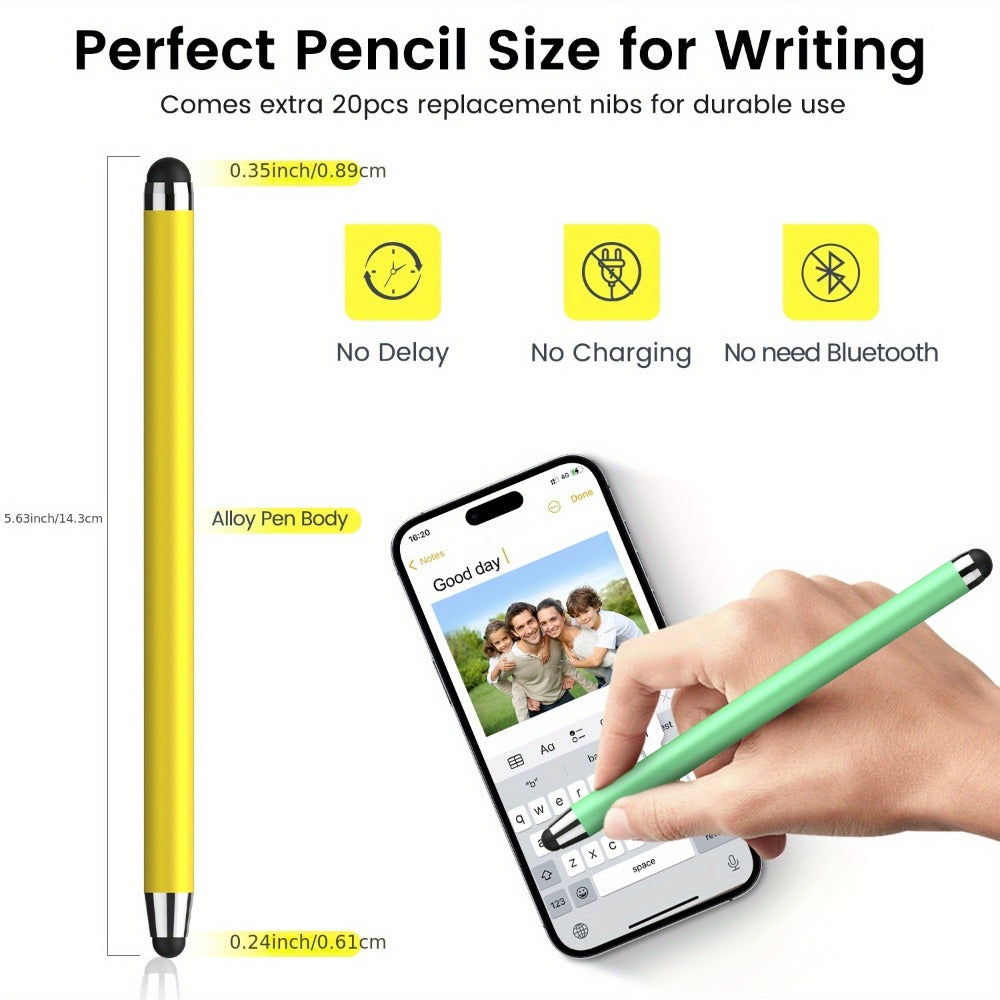 Universal Stylus Pen 10 Pack with 20 Replacement Tips for an Everyday Personal Care Routine