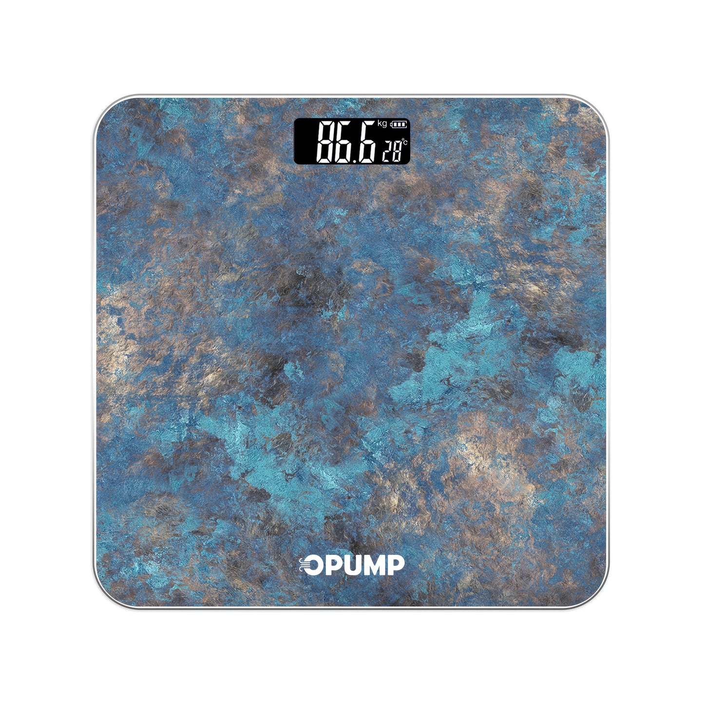 Digital Bathroom Scale High Precision, Electronic Body Weight Scale with Backlit HD LCD Display, kg/lb/st Switchable